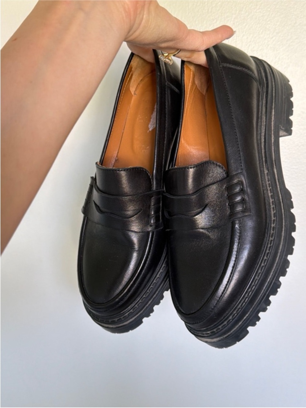 Sezane Albane loafers Leather